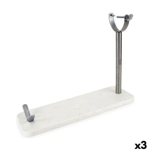 Ham stand Quttin Marble Steel 48,5 x 16 x 1,8 cm (3 Units)