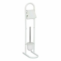 Toilet Paper Holder with Brush Stand Confortime (6 Units)