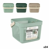 Panier Multi-usages Confortime Plastique 5 L 20 x 20 x 15,5 cm (24 Unités)