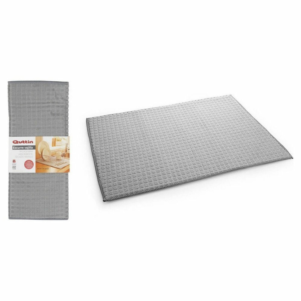 Égouttoir pour Évier Quttin Gris 17 x 59 x 3 cm (12 Unités)