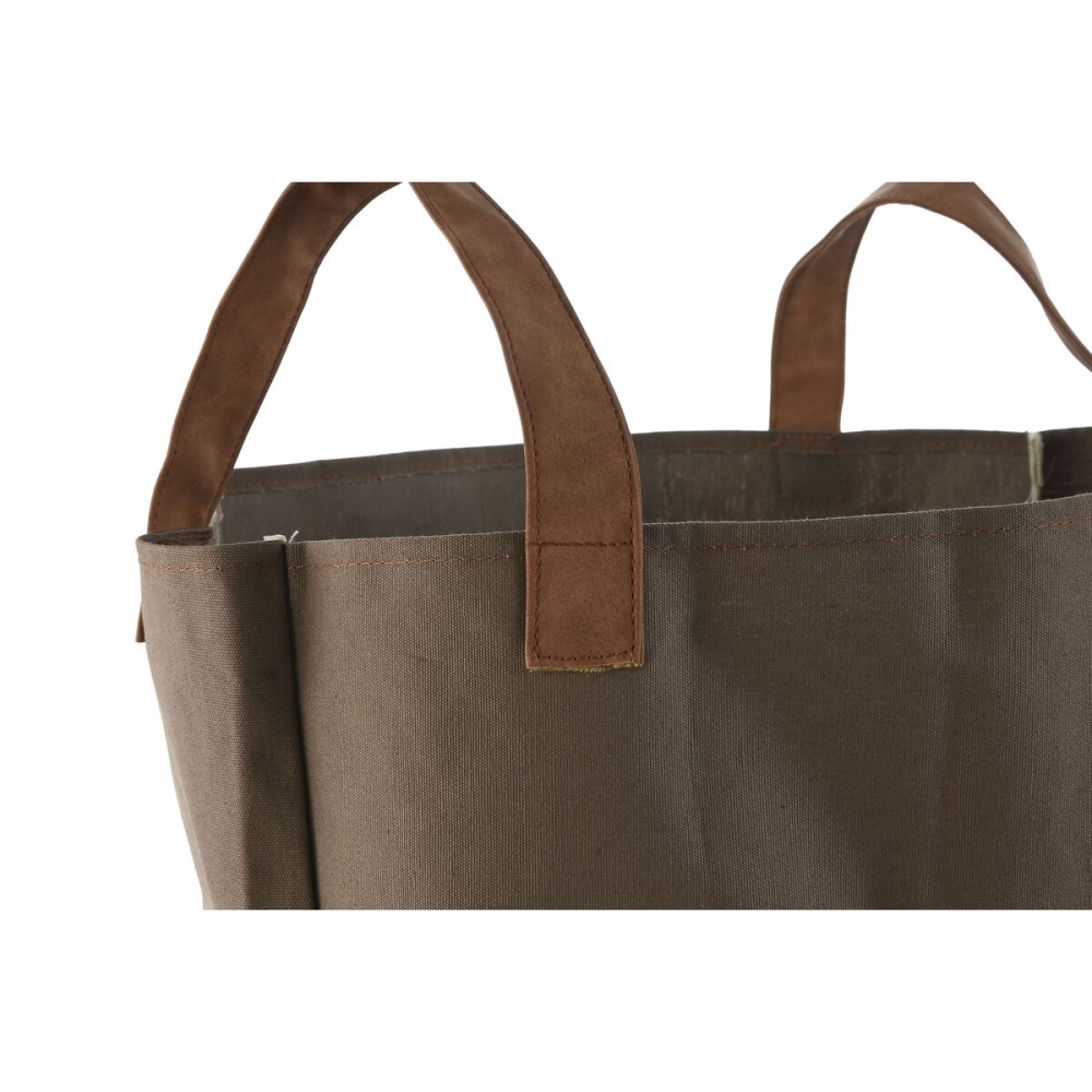 Gartenabfallsack Home ESPRIT Braun polialgodon Baumwolle 40 x 40 x 60 cm