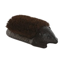 Doormat Home ESPRIT Dark brown Iron 28 x 12,5 x 9,5 cm Hedgehog