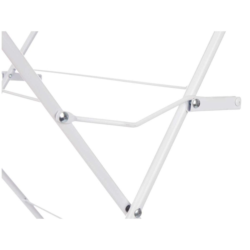 Folding clothes line Kipit WR4062A-1NB-489 White Black polypropylene Iron 47 x 41 x 136 cm Vertical (5 Units)