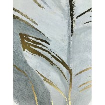 Painting Home ESPRIT Palms Golden Tropical 90 x 4 x 120 cm (2 Units)