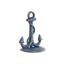 Door stop Home ESPRIT Iron 13 x 7,5 x 17,5 cm Anchor