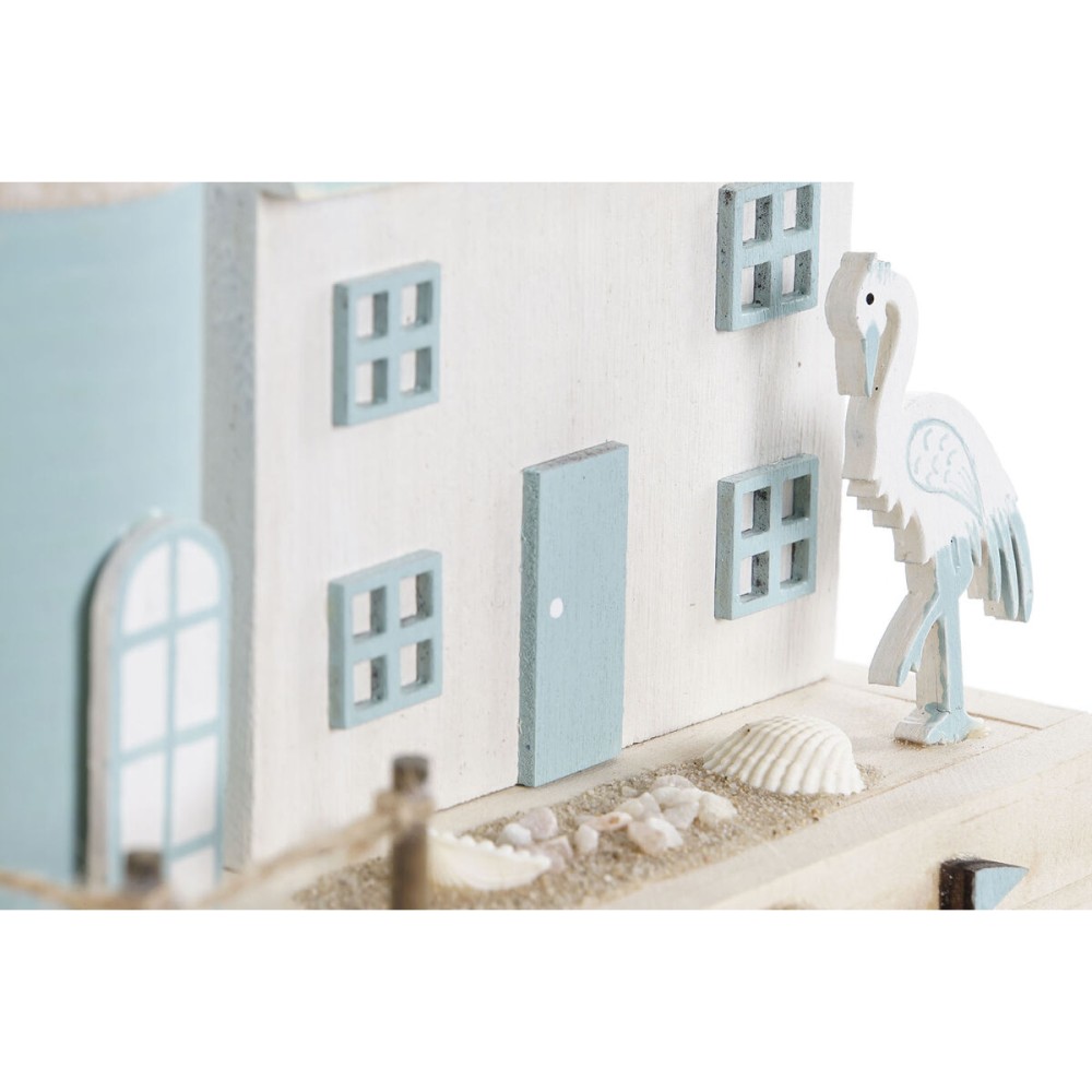 Deko-Figur Home ESPRIT Blau Marineblau 17 x 8,5 x 30 cm (2 Stück)