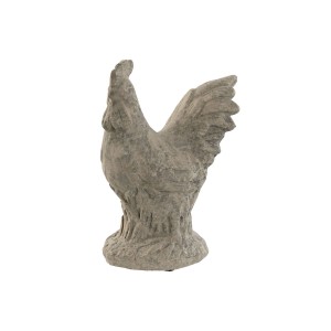 Deko-Figur Home ESPRIT Grau Huhn Antiker Finish 17 x 12 x 22 cm