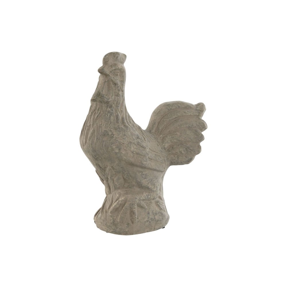 Figurine Décorative Home ESPRIT Gris Poule Finition vieillie 25 x 16 x 32 cm