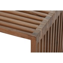 Jeu de 2 tables Home ESPRIT Naturel bois de teck 116 x 60 x 46 cm