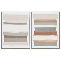 Cadre Home ESPRIT Abstrait Urbaine 62,3 x 4,5 x 82,3 cm (2 Unités)