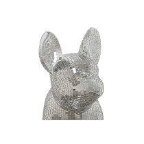 Deko-Figur Home ESPRIT Silberfarben Hund 28 x 17 x 33 cm