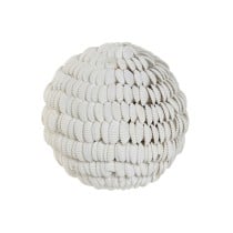 Decorative bauble Home ESPRIT White 12 x 12 x 12 cm