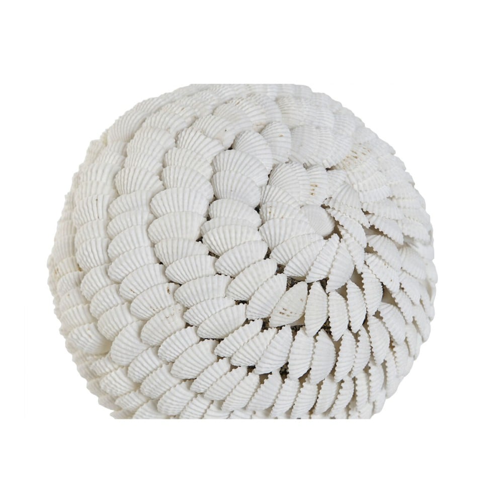 Decorative bauble Home ESPRIT White 12 x 12 x 12 cm