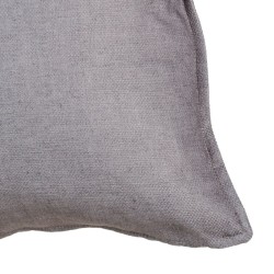 Coussin Polyester Gris clair 45 x 45 cm