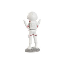 Deko-Figur Home ESPRIT Blau Weiß Rot Damen Astronaut 9 x 7 x 20 cm (2 Stück)