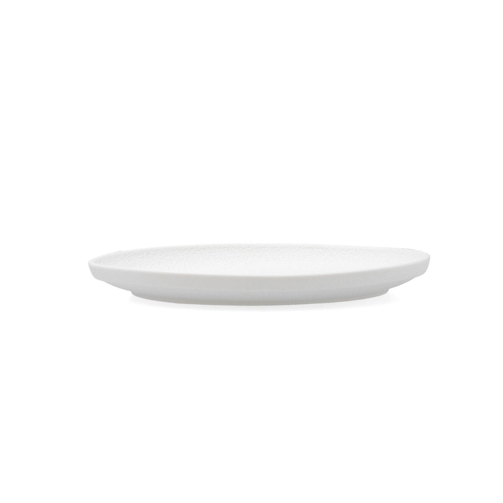 Assiette plate Bidasoa Fosil Blanc Céramique 21,3 x 21,2 x 2,2 cm (8 Unités)