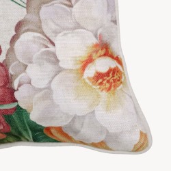 Kissen Polyester 45 x 30 cm Rosen