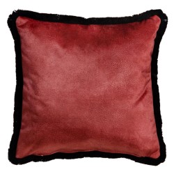 Coussin Orange Léopard 45 x 45 cm