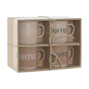 4 Piece Mug Set Home ESPRIT Multicolour