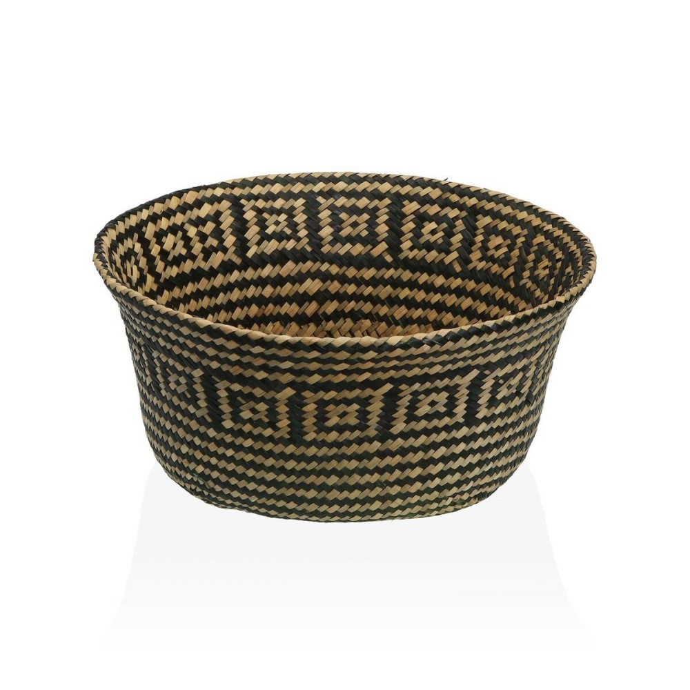 Decorative basket Versa Black Circular