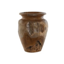 Vase Home ESPRIT Bunt Holz