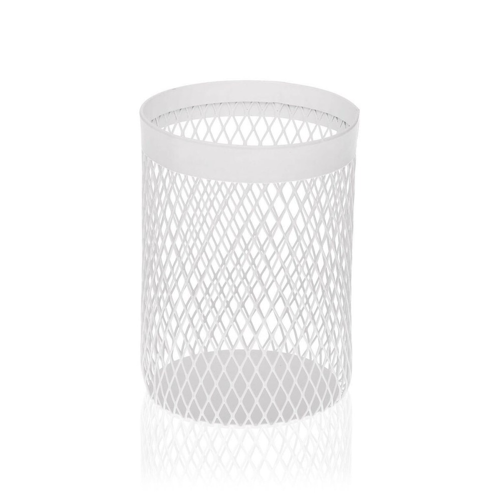 Range-couverts Versa Blanc Acier 11,5 x 15,5 x 11,5 cm