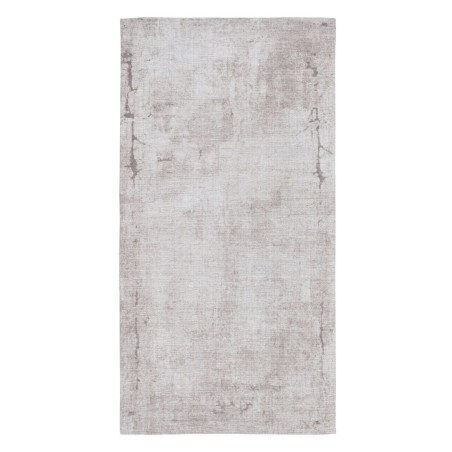 Carpet 80 x 150 cm Polyester Cotton Taupe