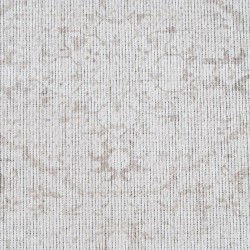 Tapis 80 x 150 cm Polyester Coton Taupe