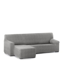 Right short arm chaise longue cover Eysa ROC Light grey 120 x 120 x 360 cm