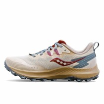 Sports Trainers for Women Saucony Peregrine 14 Beige