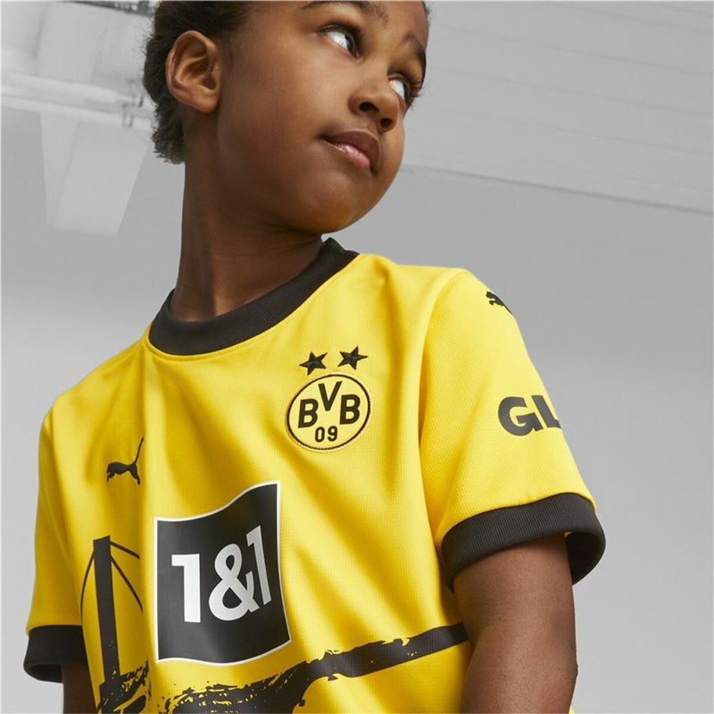 Children's Short Sleeved Football Shirt Puma BVB Home Jersey Replica Jr (116 cm)