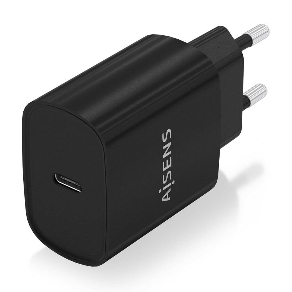 Wall Charger Aisens A110-0753 Black (1 Unit)