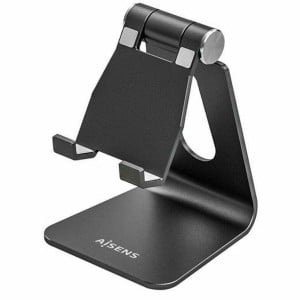 Support pour téléphone portable ou tablette Aisens MS1PM-084 Noir 8" (1 Unité)