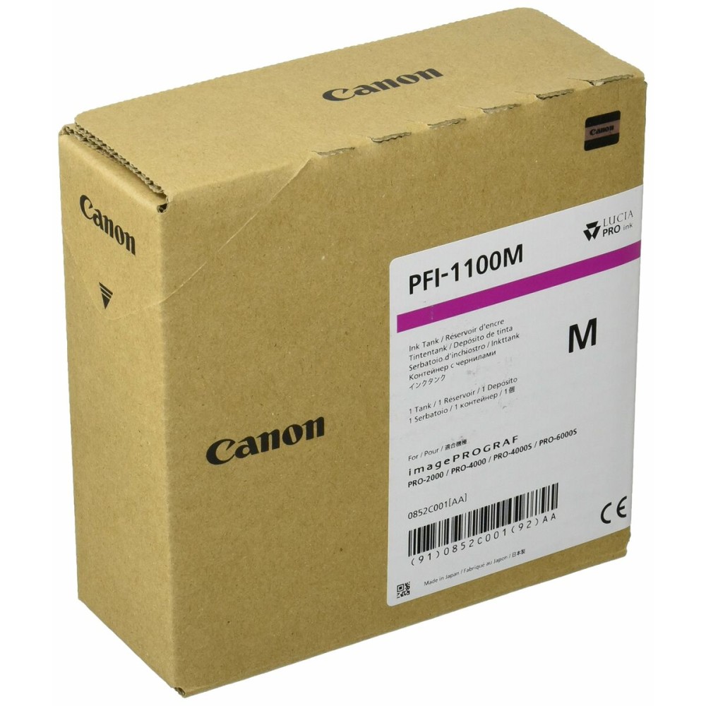 Original Ink Cartridge Canon PFI-1100M Magenta