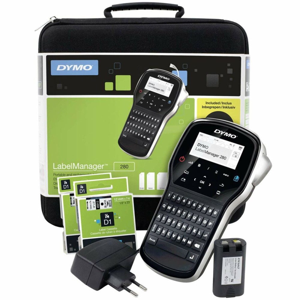 Etiqueteuse Portable Electrique Dymo LabelManager™ 280 QWERTY Kitcase (1 Unité)