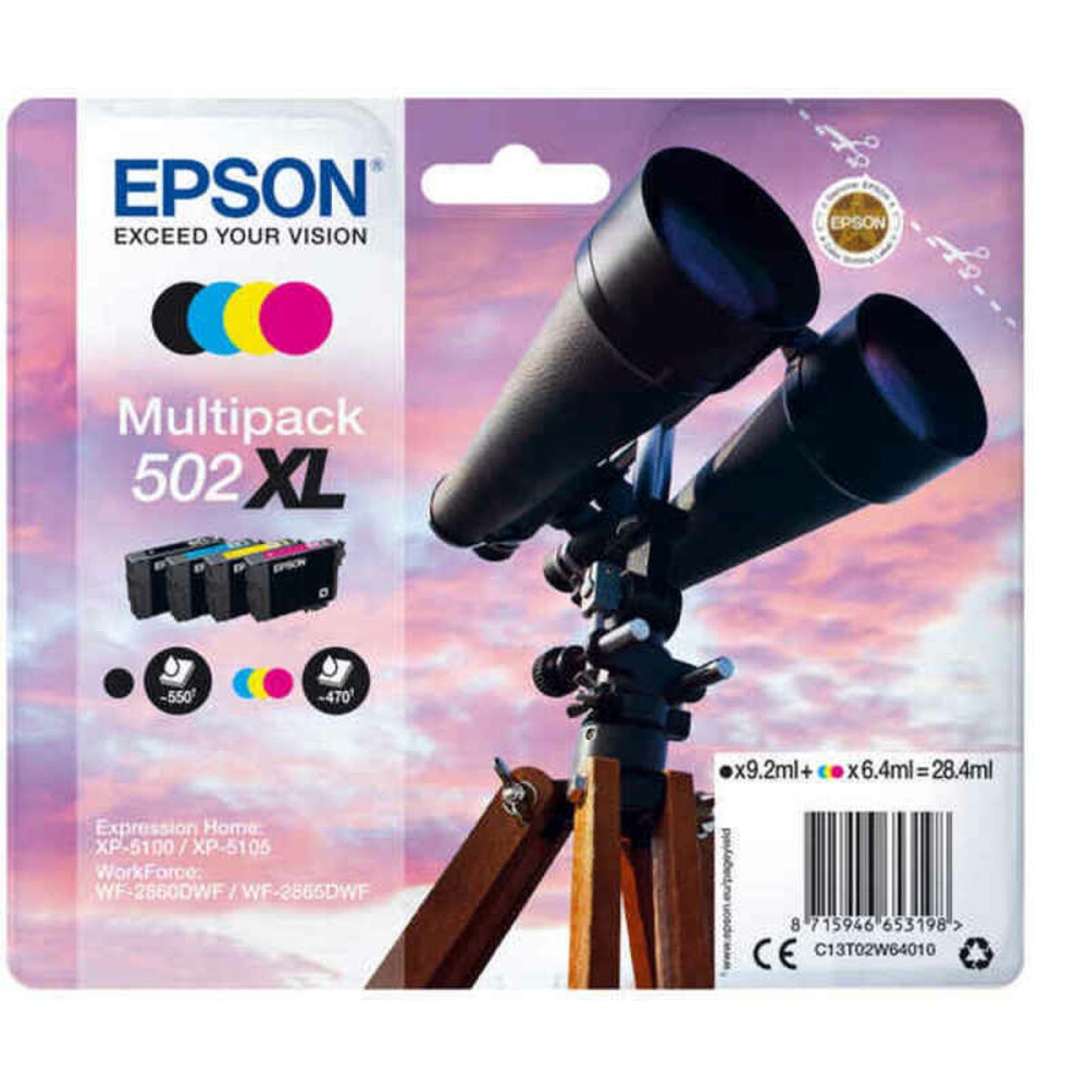 Cartouche d'encre originale Epson EPST02W64010 Noir