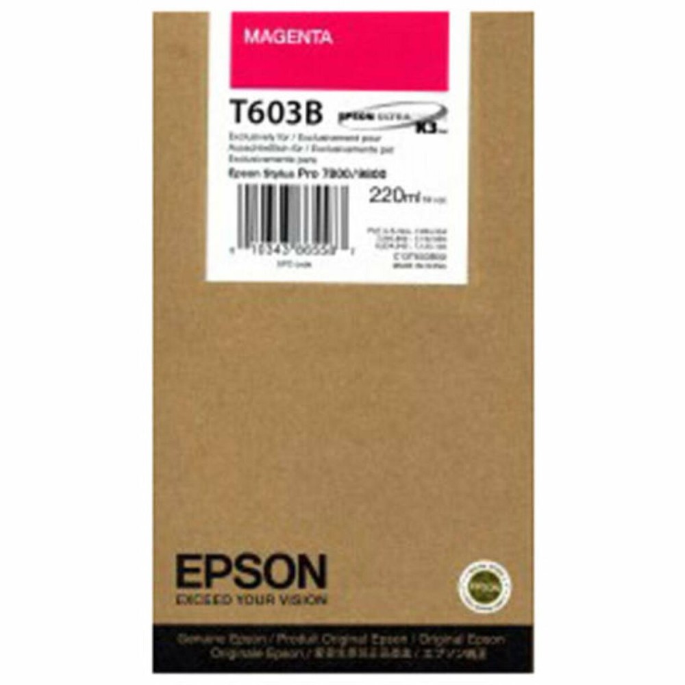 Original Ink Cartridge Epson C13T603B00 Magenta