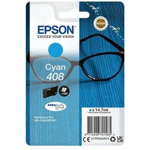 Original Ink Cartridge Epson 408 Black Cyan