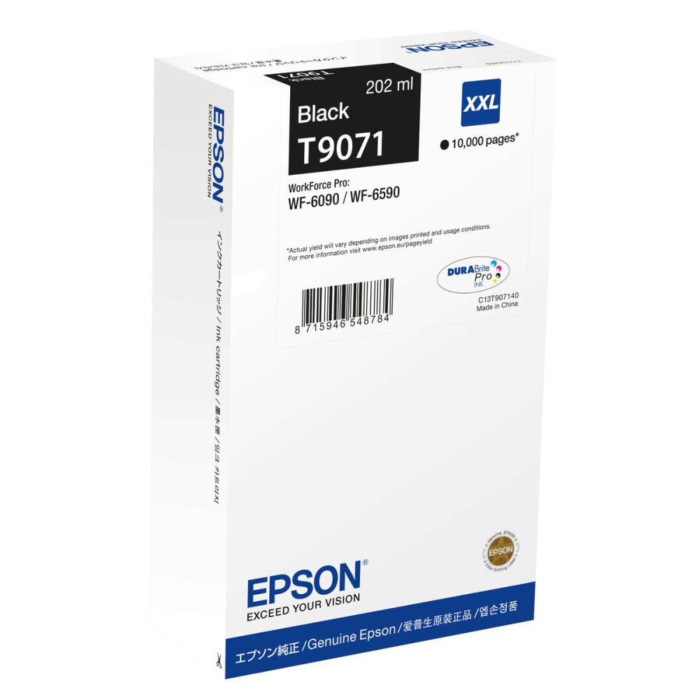 Cartouche d'encre originale Epson C13T90714N Noir