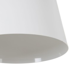 Ceiling Light 27 x 27 x 36 cm Aluminium White