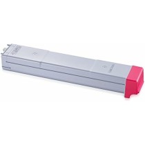 Toner original Samsung CLX-M8380A Magenta Rojo/Blanco