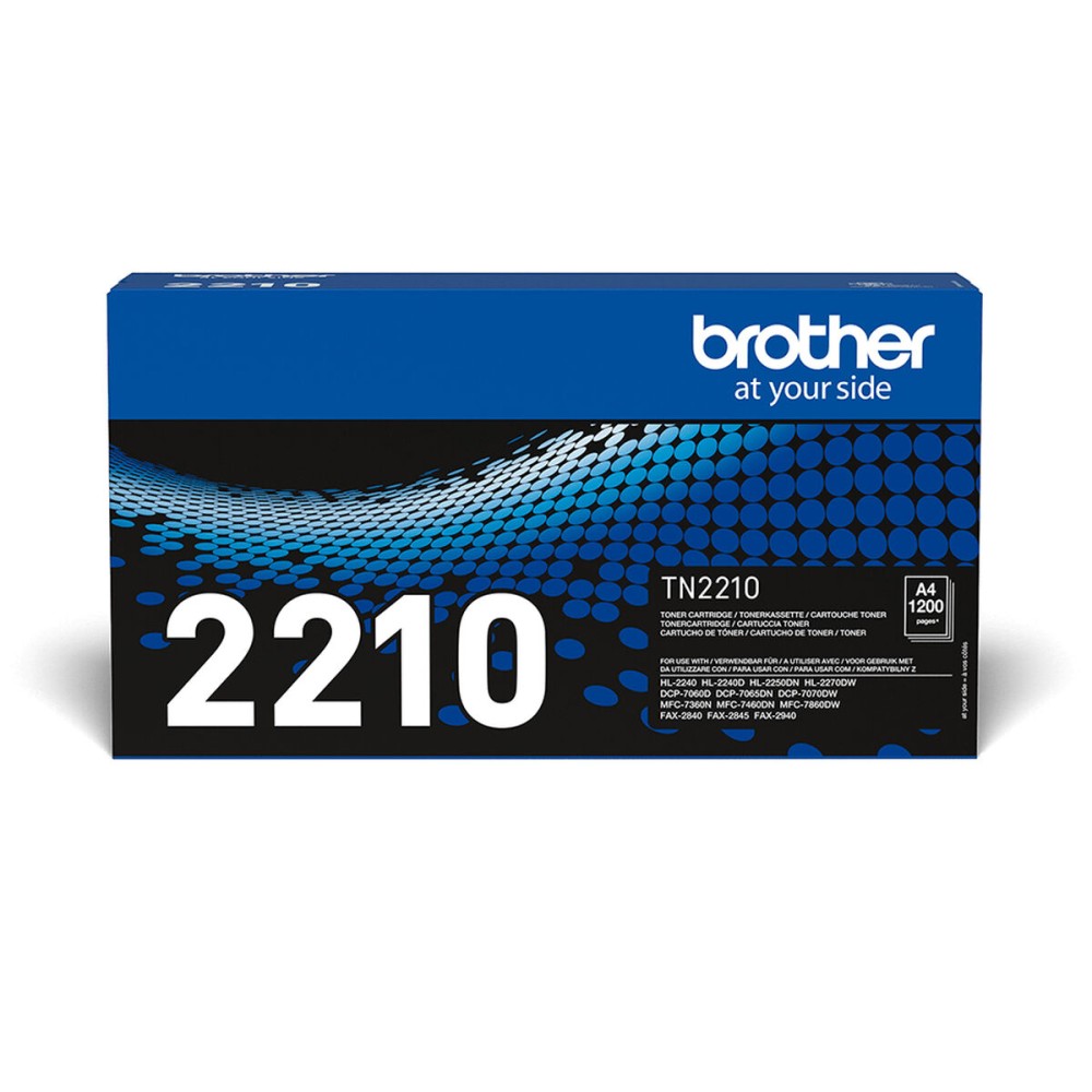 Original Toner Brother TN-2210 Schwarz Bunt