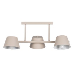 Ceiling Light 62,5 x 38 x 27,5 cm Metal Cream Ø 10 cm