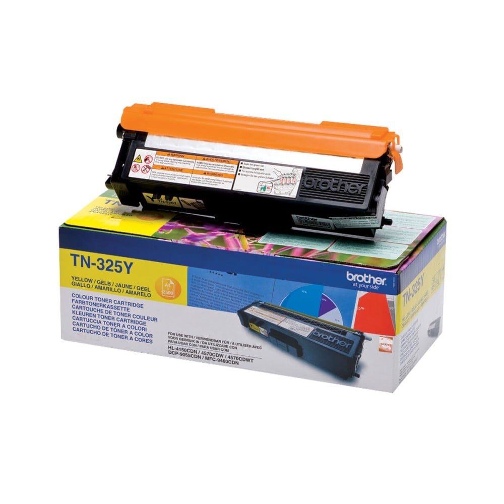 Original Toner Brother TN-325Y Gelb