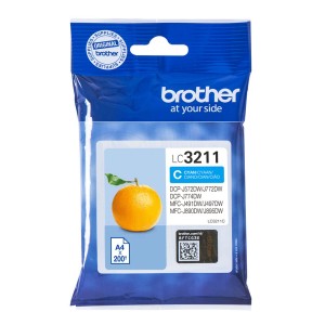 Cartouche d'encre originale Brother LC-3211C Cyan