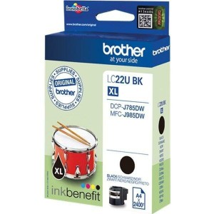 Cartouche d'encre originale Brother LC-22UBK Noir