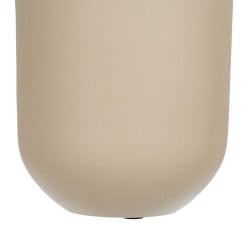 Vase 19 x 19 x 51 cm Creme Eisen