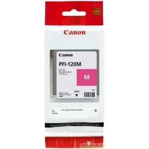 Cartouche d'encre originale Canon PFI-120M Magenta