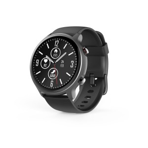 Smartwatch Hama 00178610 Black Grey 1,28" Ø 46 mm