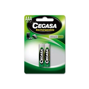 Piles Rechargeables Cegasa HR3 800 mAh 800 mAh (2 uds)